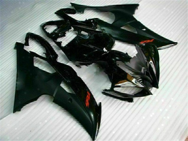 Yamaha R6 2008-2016 Vollverkleidung - Schwarz