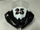 Yamaha R6 2008-2016 Vollverkleidung - Weiß Schwarz