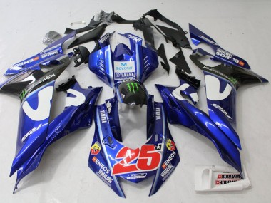 Yamaha R6 2017-2023 Verkleidungen - Movistar